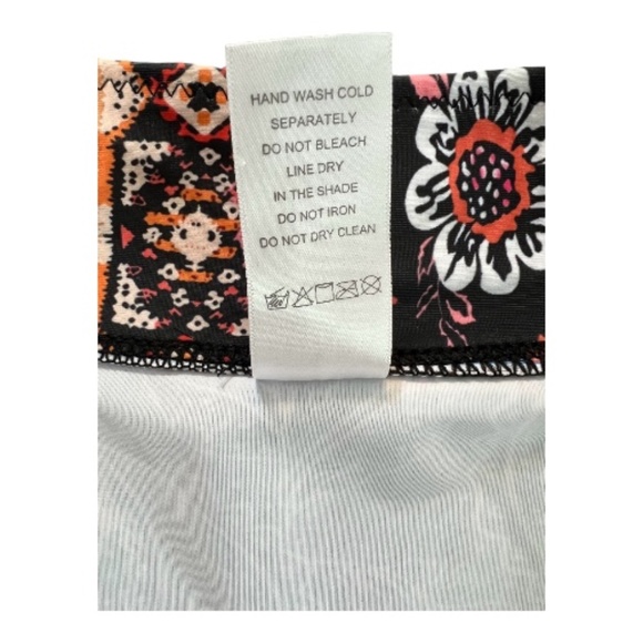 π EUC Womenβs Multi Color Floral Paisley Tankini Set | Size XL - Picture 8 of 8